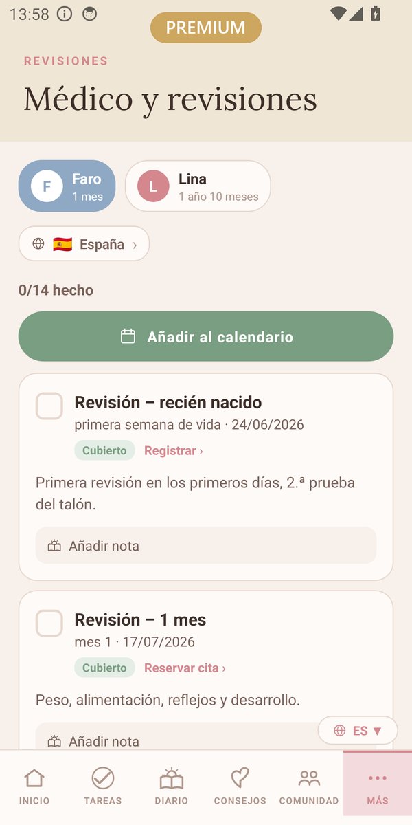 Médico y revisiones