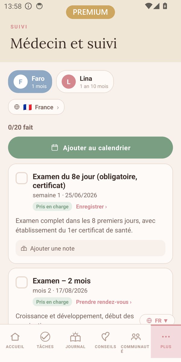 Médecin et suivi