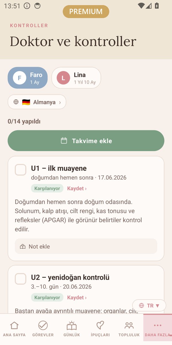 Doktor ve kontroller